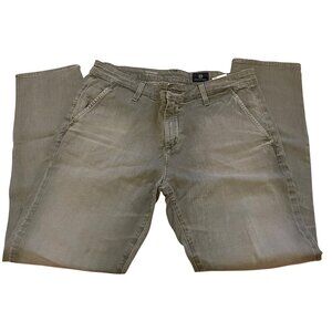 AG Adriano Goldschmied The Caden Women's Size 27 Green, olive Jeans